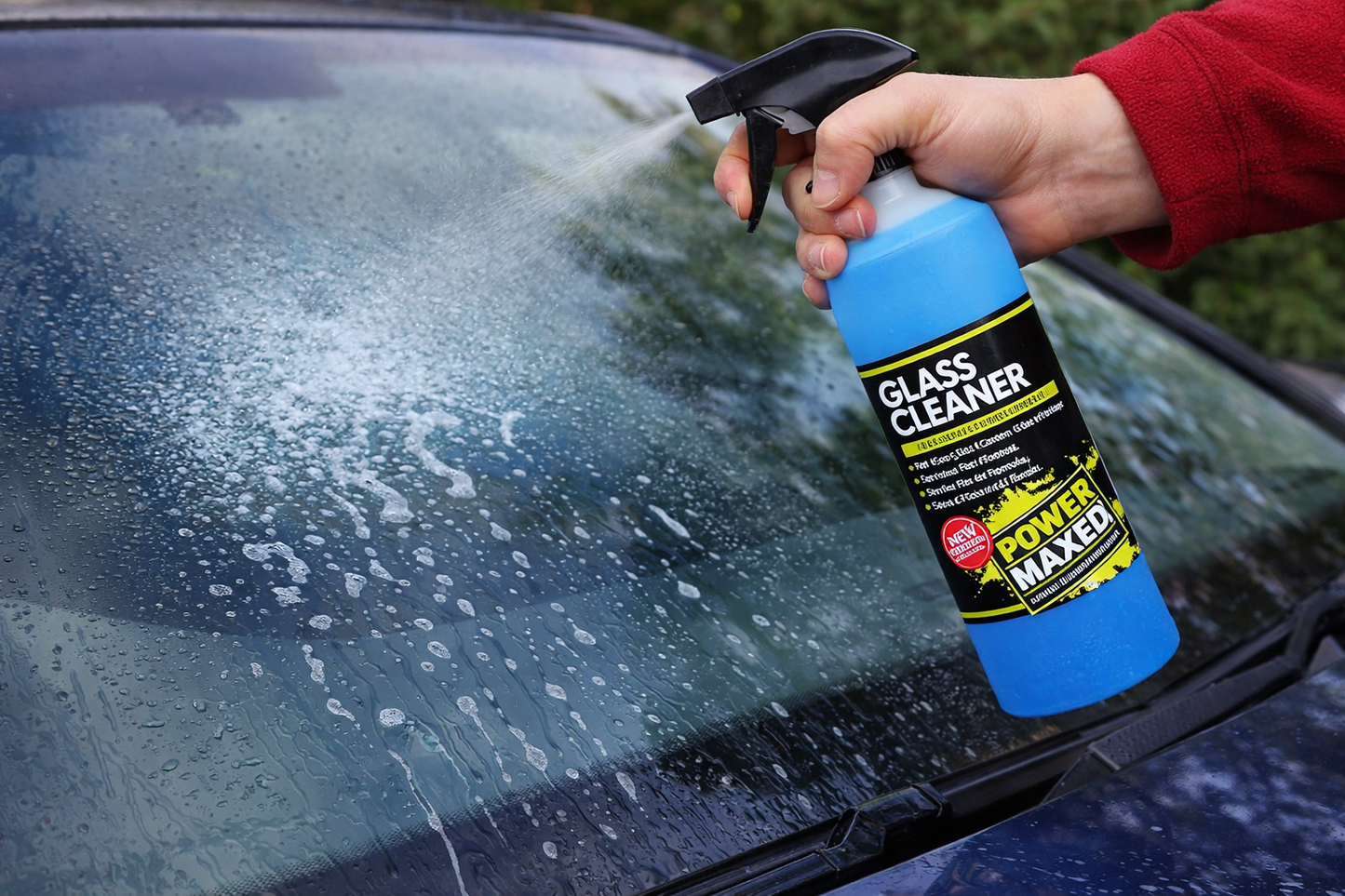 Power Maxed Glass Cleaner Spray 1 Litre