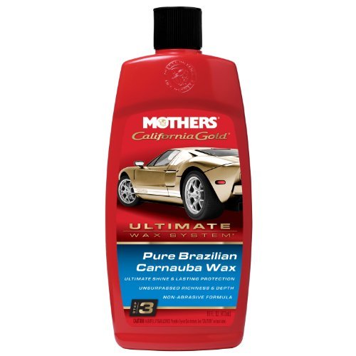 Mothers Car Care California Gold Pure Brazilian Carnauba Wax Liquid. 473ml