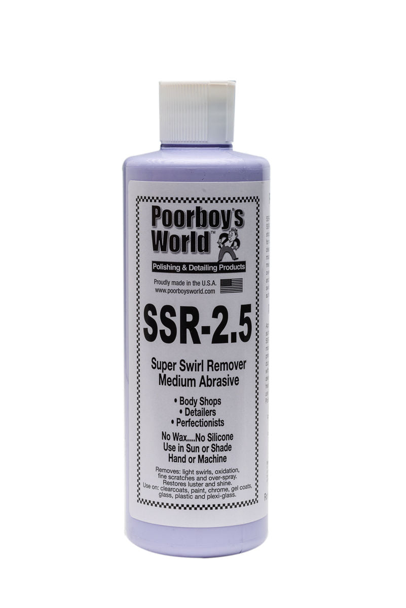 Poorboys SSR2.5 Super Swirl Remover