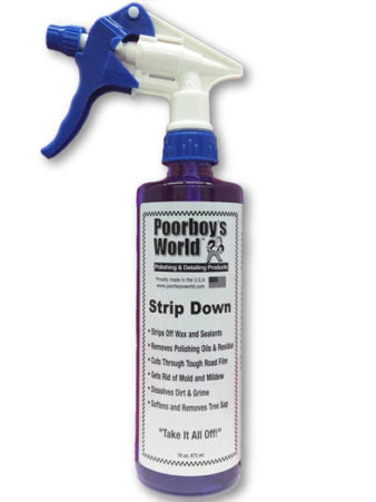 Poorboys Strip Down Wax Stripper