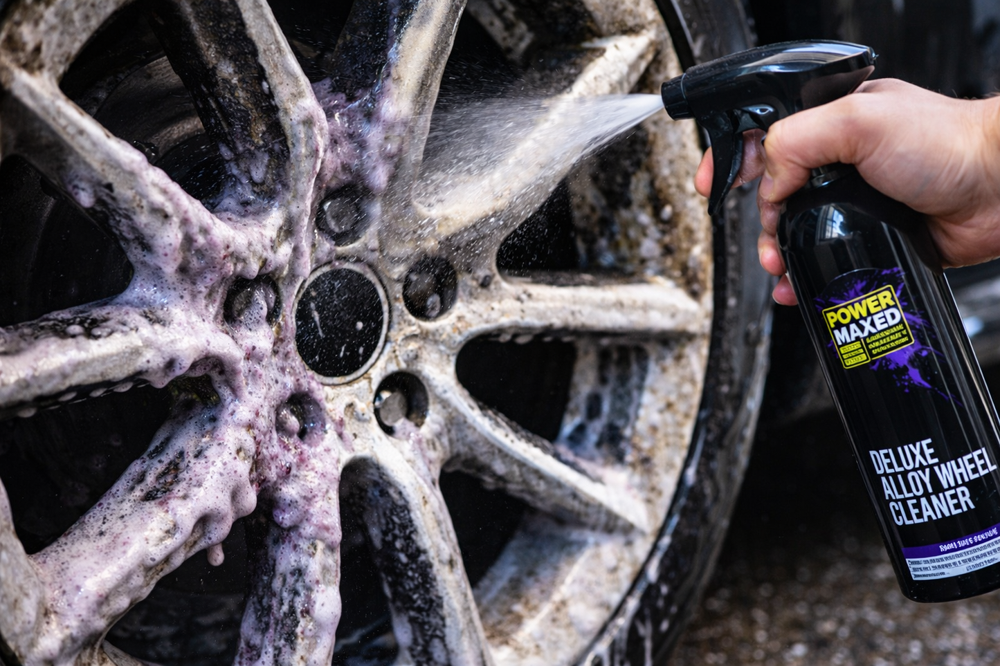 Power Maxed Alloy Wheel Cleaner Deluxe 500ml