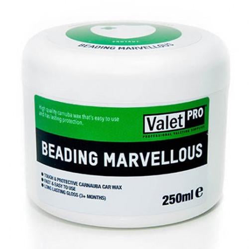 Valet Pro Beading Marvellous Carnauba Wax 250ml