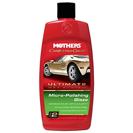 Mothers Car Care California Gold Micro Polishing Glaze. Super Fine Car Polish 473ml